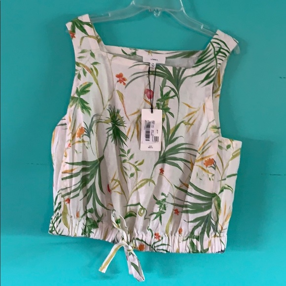 A Loves A Floral Print Tie Waist Square Medium - Picture 4 of 6